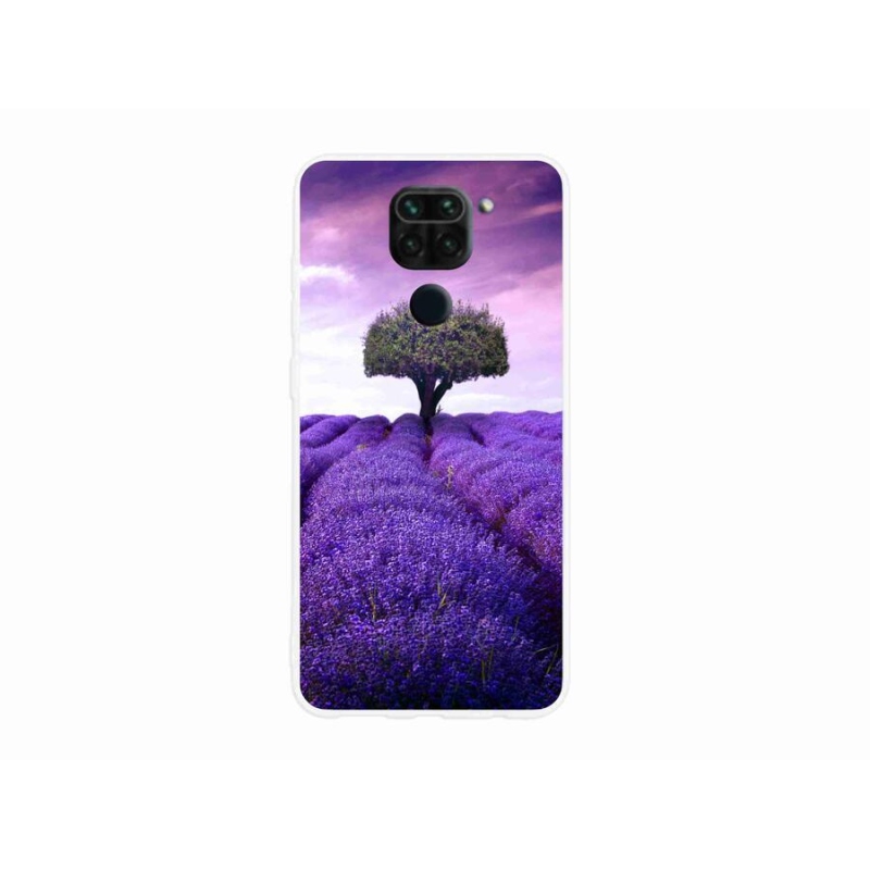 Gélový kryt mmCase na mobil Xiaomi Redmi Note 9 - levanduľová lúka