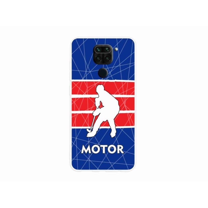 Gélový kryt mmCase na mobil Xiaomi Redmi Note 9 - Motor