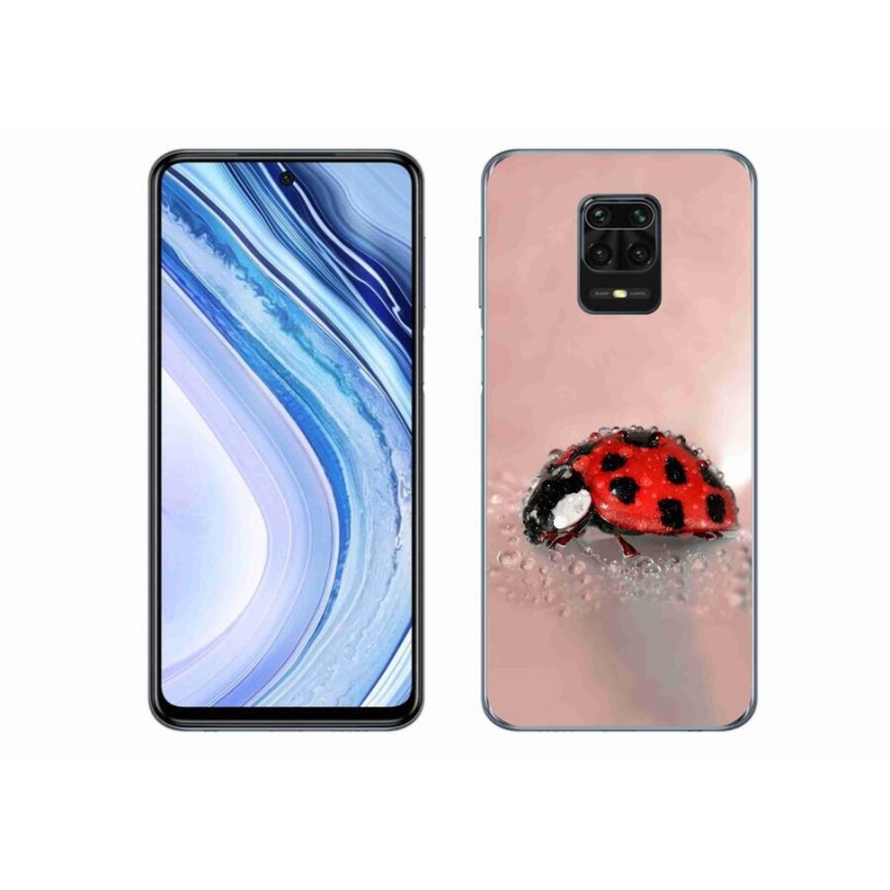 Gélový kryt mmCase na mobil Xiaomi Redmi Note 9 Pro - lienka