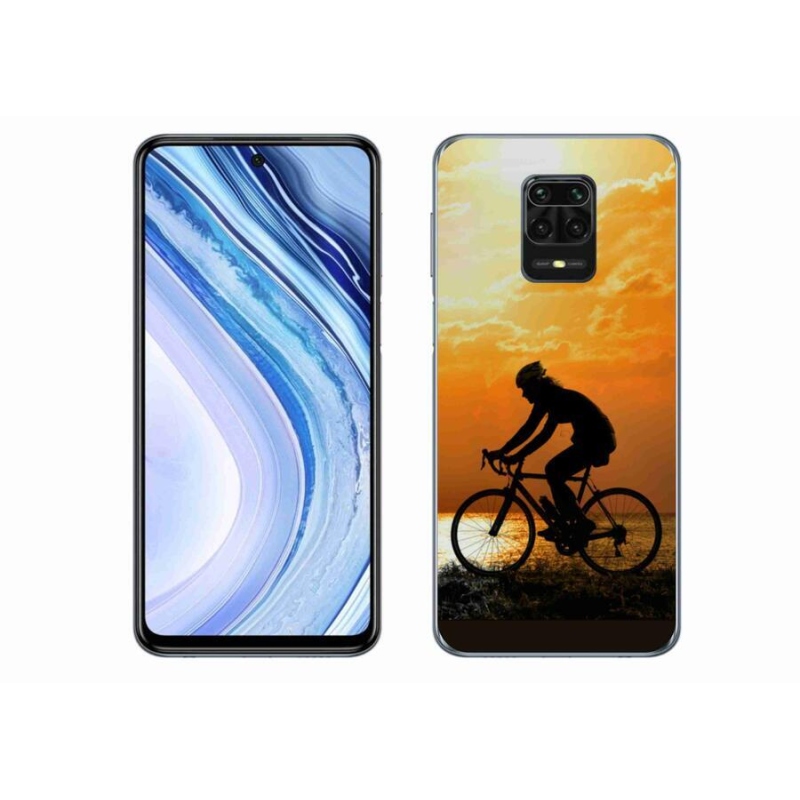 Gélový kryt mmCase na mobil Xiaomi Redmi Note 9 Pro - cyklovýlety