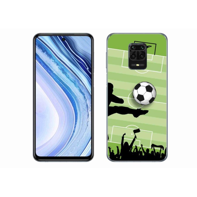 Gélový kryt mmCase na mobil Xiaomi Redmi Note 9 Pro - futbal 3