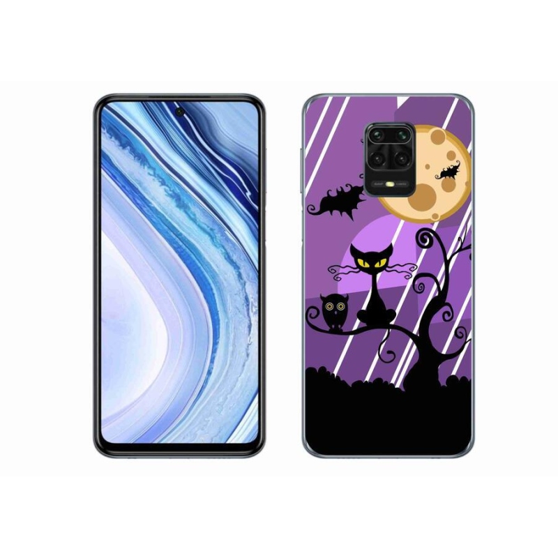 Gélový kryt mmCase na mobil Xiaomi Redmi Note 9 Pro - halloween