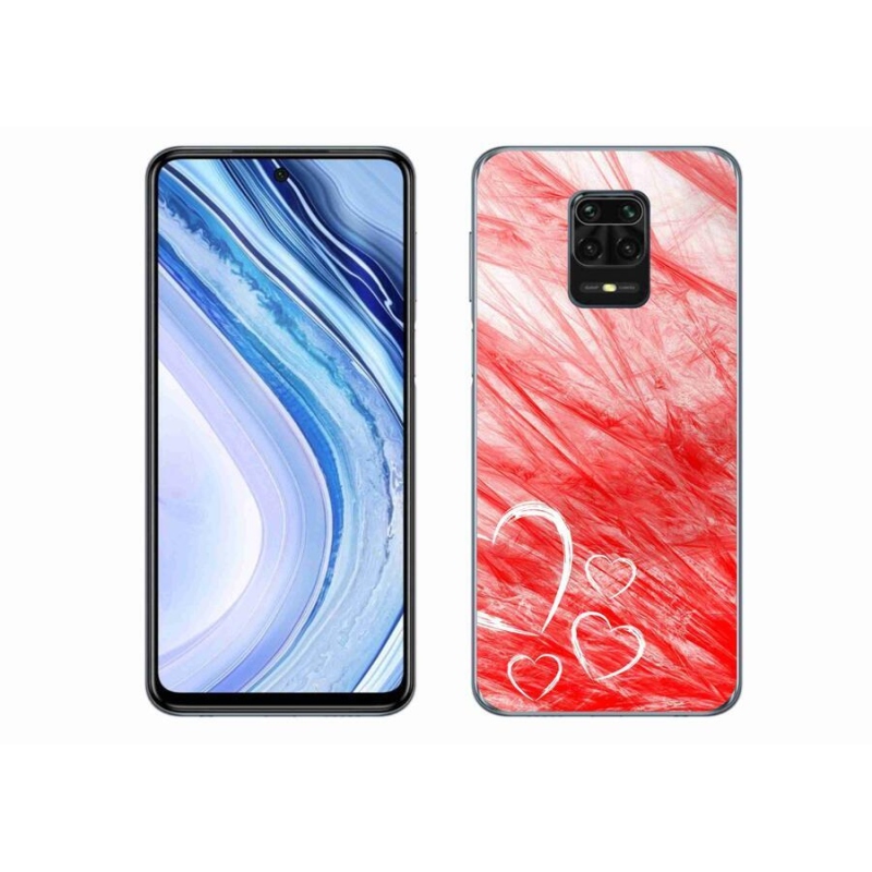 Gélový kryt mmCase na mobil Xiaomi Redmi Note 9 Pro - heart