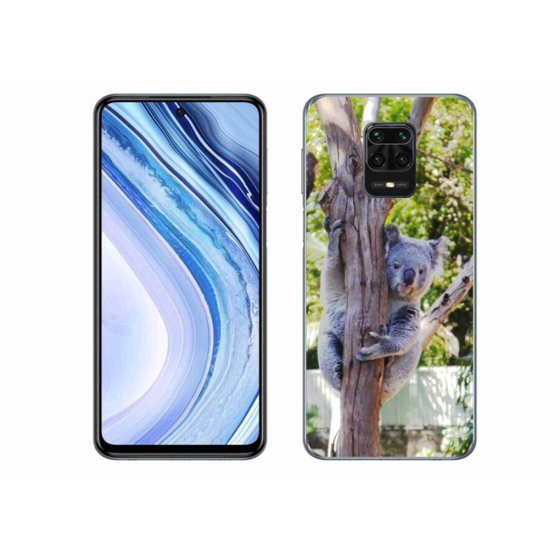 Gélový kryt mmCase na mobil Xiaomi Redmi Note 9 Pro - koala