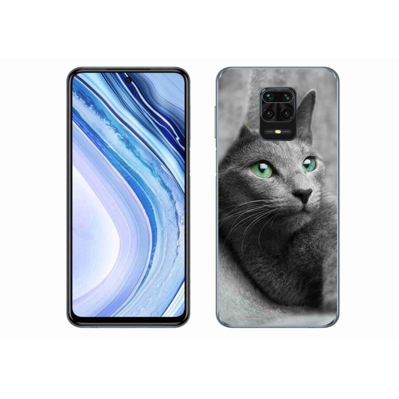 Gélový kryt mmCase na mobil Xiaomi Redmi Note 9 Pro - mačka 2
