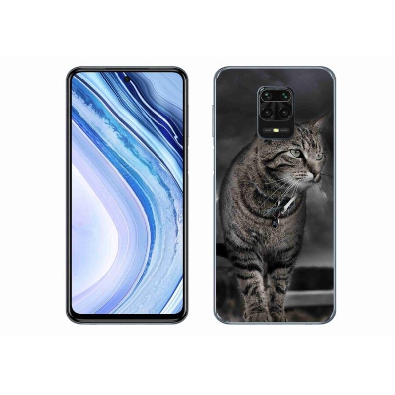 Gélový kryt mmCase na mobil Xiaomi Redmi Note 9 Pro - mačka