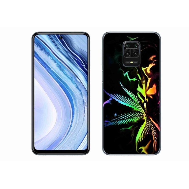 Gélový kryt mmCase na mobil Xiaomi Redmi Note 9 Pro - konope 2