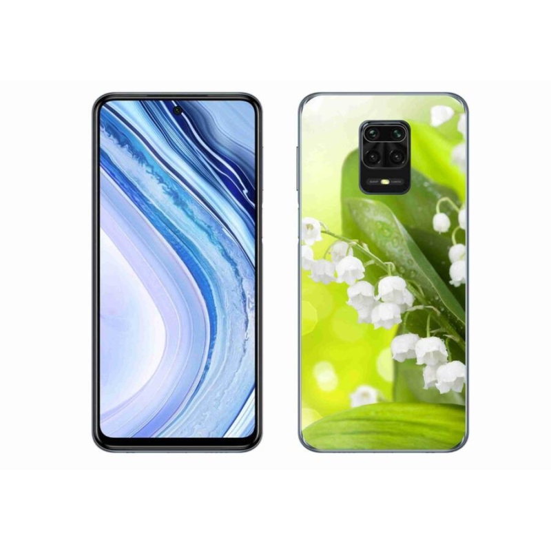 Gélový kryt mmCase na mobil Xiaomi Redmi Note 9 Pro - konvalinka