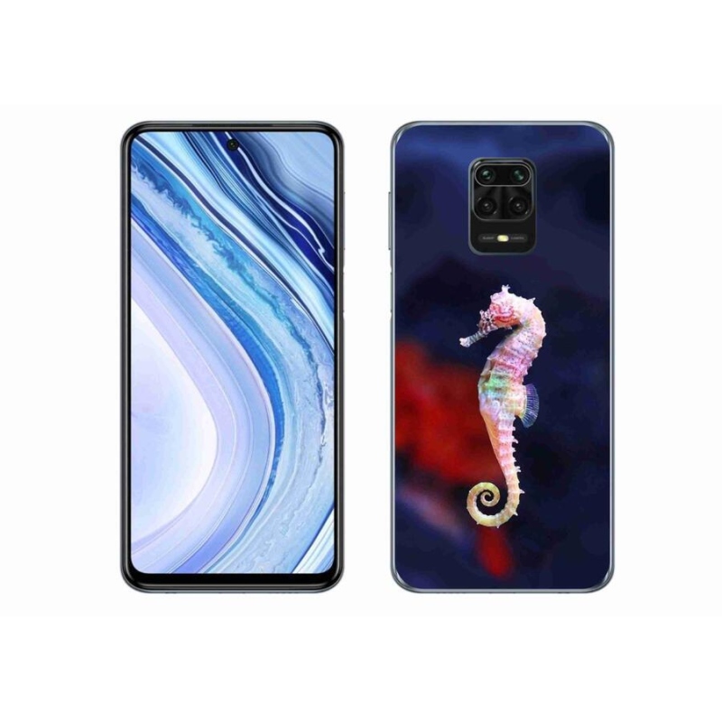 Gélový kryt mmCase na mobil Xiaomi Redmi Note 9 Pro - morský koník