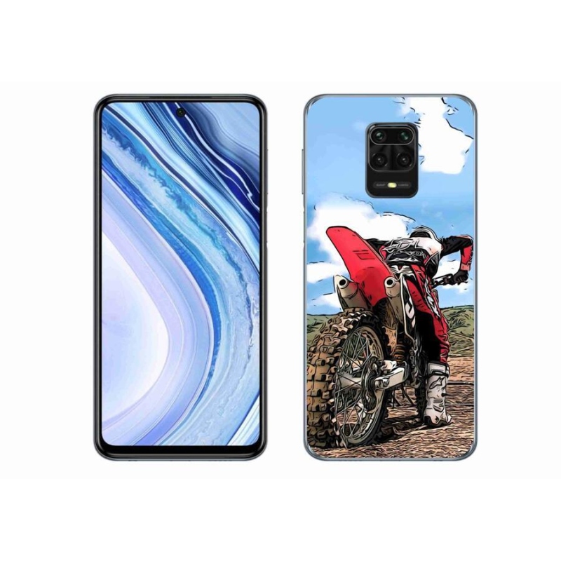 Gélový kryt mmCase na mobil Xiaomi Redmi Note 9 Pro - moto