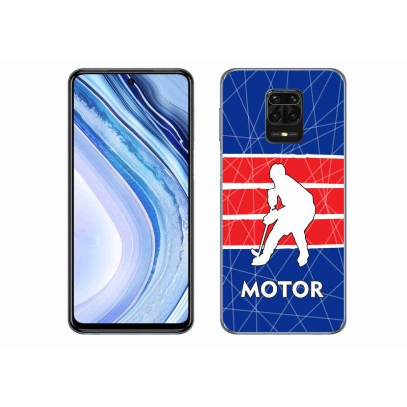 Gélový kryt mmCase na mobil Xiaomi Redmi Note 9 Pro - Motor