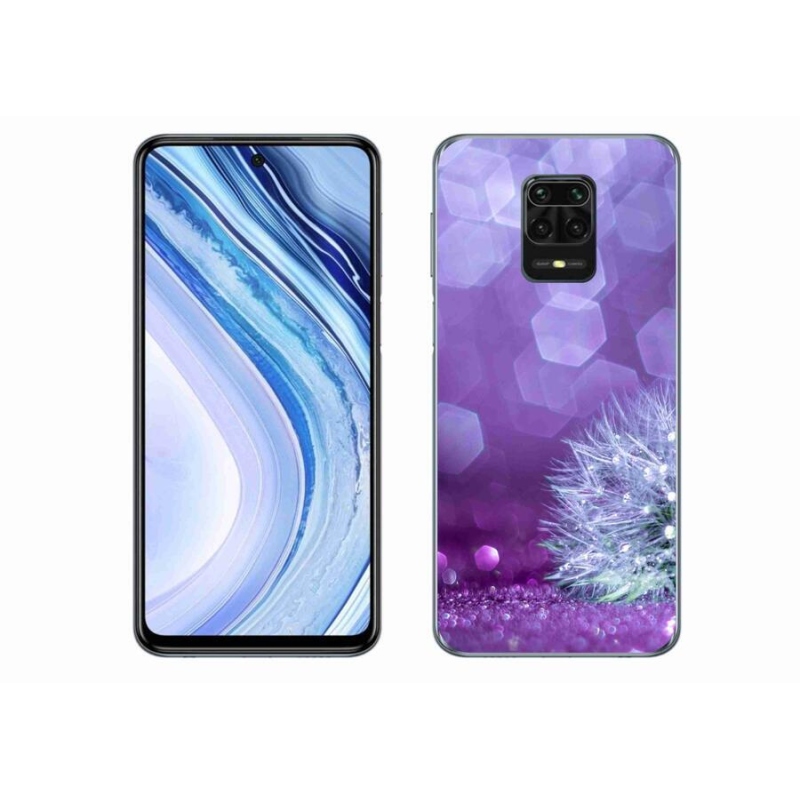 Gélový kryt mmCase na mobil Xiaomi Redmi Note 9 Pro - odkvitnuté púpava 2