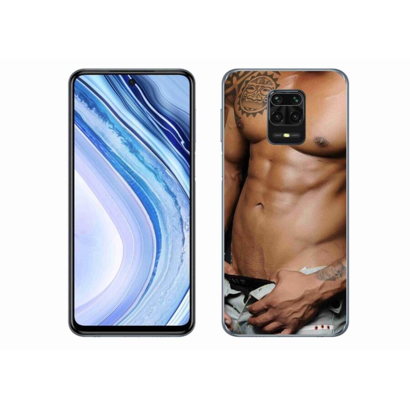 Gélový kryt mmCase na mobil Xiaomi Redmi Note 9 Pro - sexy muž