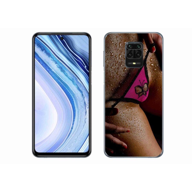 Gélový kryt mmCase na mobil Xiaomi Redmi Note 9 Pro - sexy žena