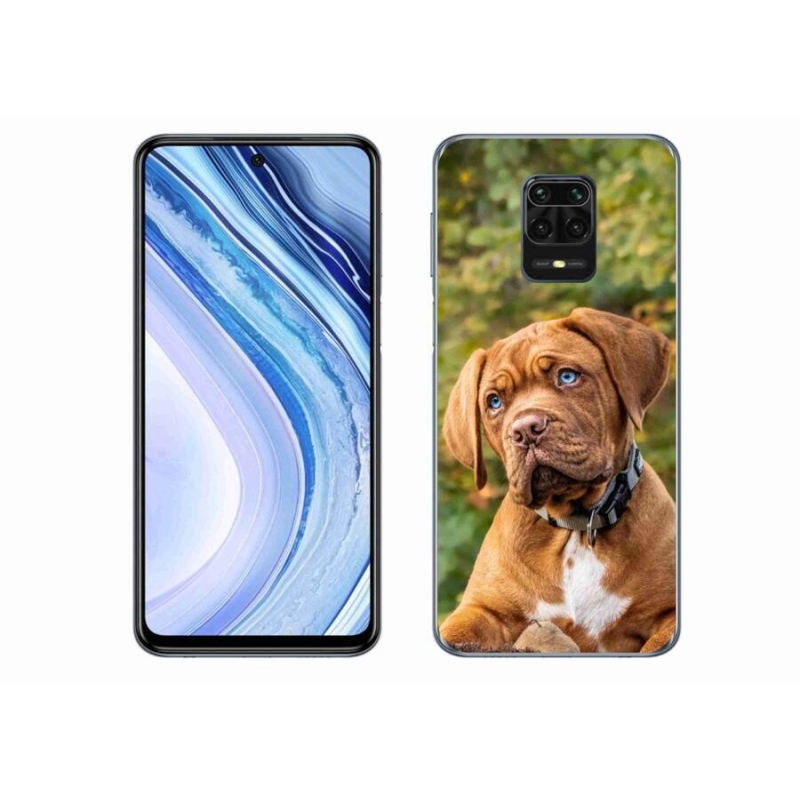 Gélový kryt mmCase na mobil Xiaomi Redmi Note 9 Pro - šteňa