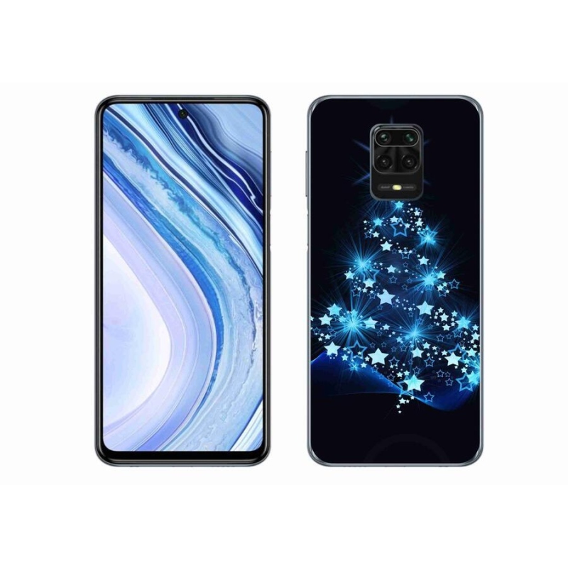 Gélový kryt mmCase na mobil Xiaomi Redmi Note 9 Pro - vianočný stromček