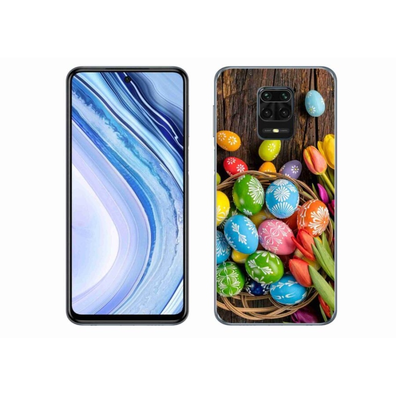 Gélový kryt mmCase na mobil Xiaomi Redmi Note 9 Pro - veľkonočné vajíčka