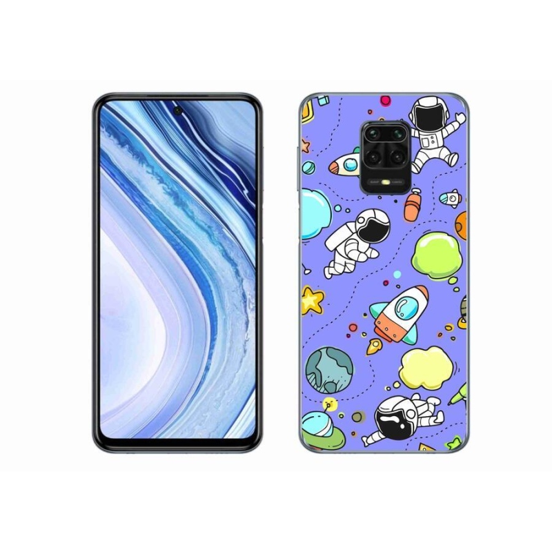 Gélový kryt mmCase na mobil Xiaomi Redmi Note 9 Pro - vesmír