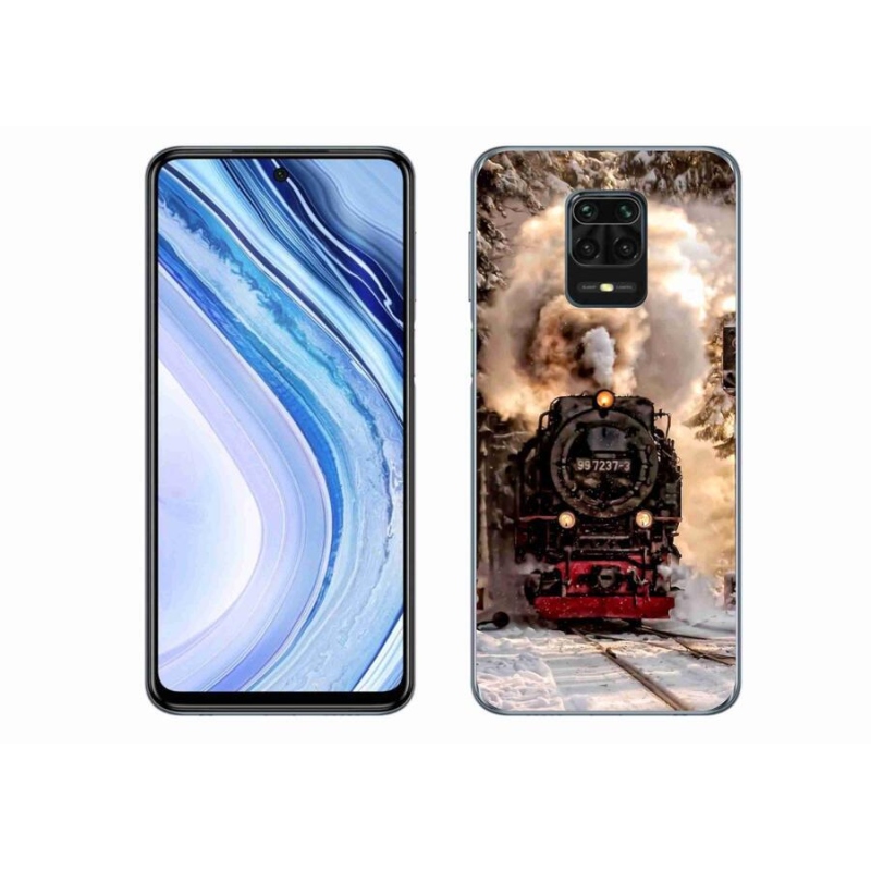 Gélový kryt mmCase na mobil Xiaomi Redmi Note 9 Pro - vlak