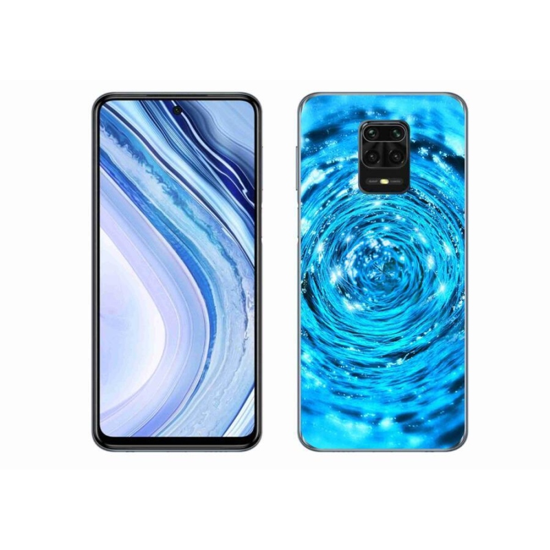 Gélový kryt mmCase na mobil Xiaomi Redmi Note 9 Pro - vodný vír