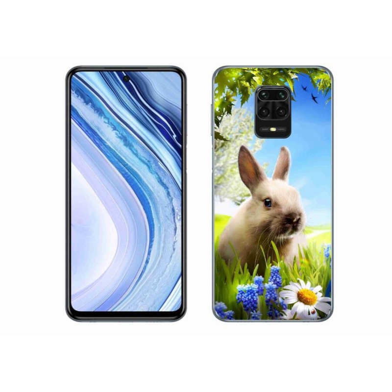 Gélový kryt mmCase na mobil Xiaomi Redmi Note 9 Pro - zajačik