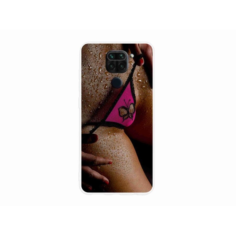 Gélový kryt mmCase na mobil Xiaomi Redmi Note 9 - sexy žena