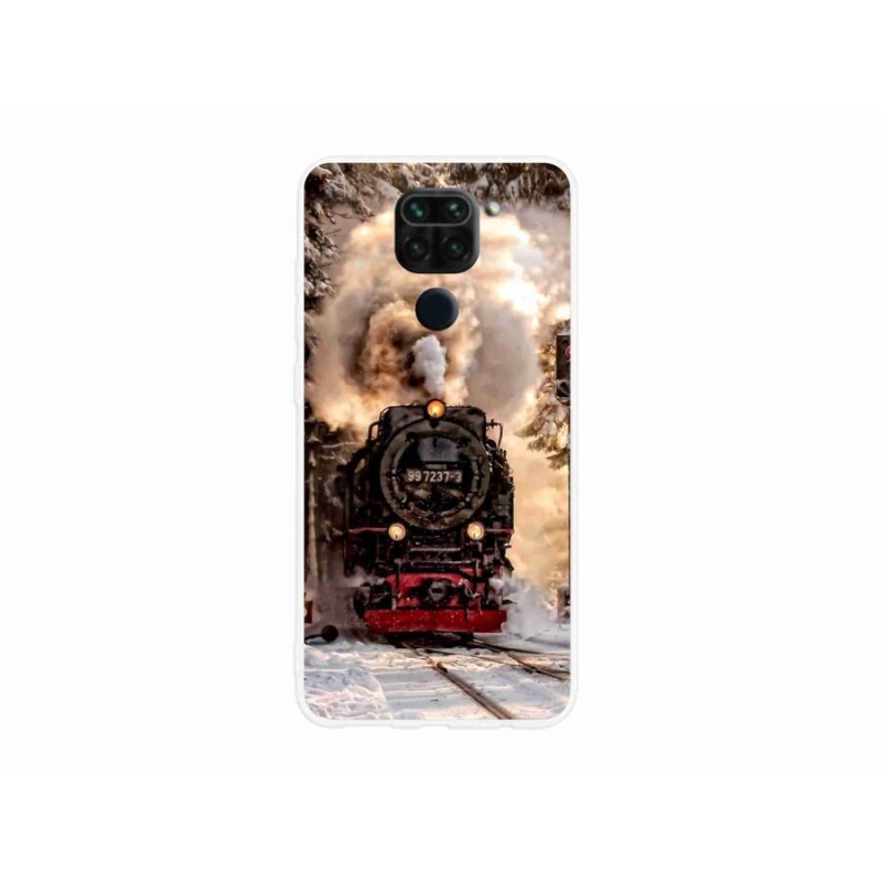 Gélový kryt mmCase na mobil Xiaomi Redmi Note 9 - vlak