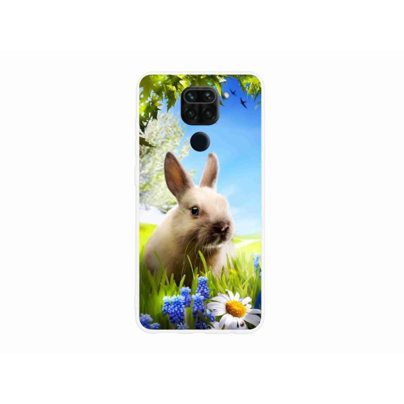 Gélový kryt mmCase na mobil Xiaomi Redmi Note 9 - zajačik