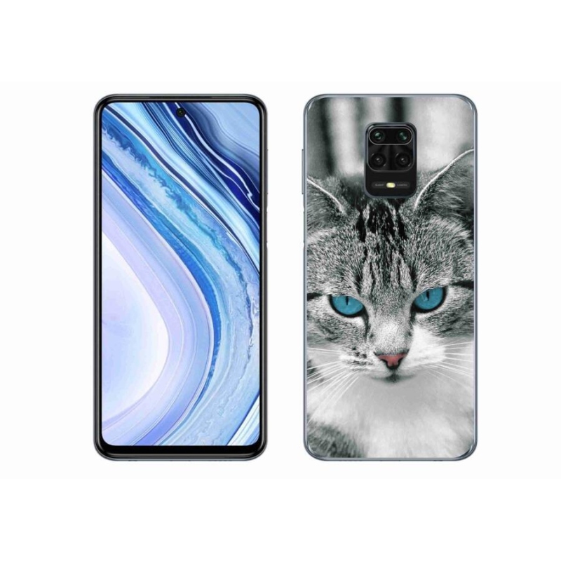 Gélový kryt mmCase na mobil Xiaomi Redmi Note 9S - mačacie pohľad 1