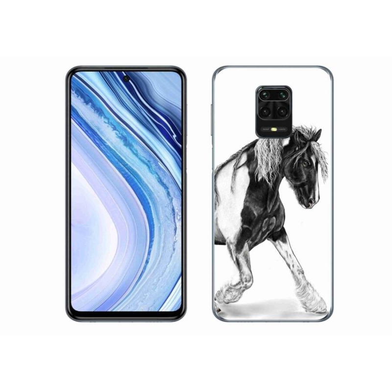 Gélový kryt mmCase na mobil Xiaomi Redmi Note 9S - kôň