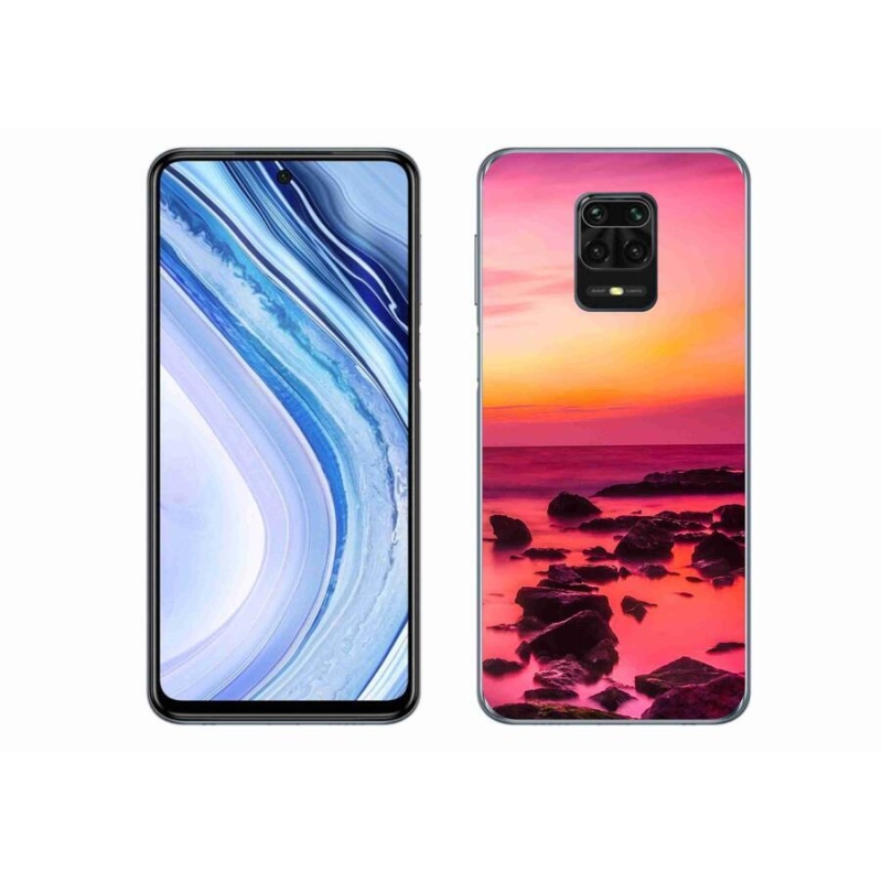 Gélový kryt mmCase na mobil Xiaomi Redmi Note 9S - more a žiara