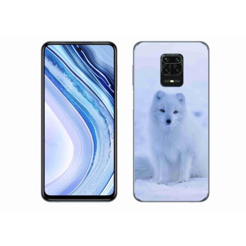 Gélový kryt mmCase na mobil Xiaomi Redmi Note 9S - polárna líška