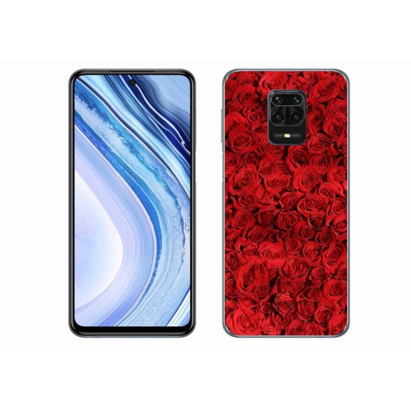 Gélový kryt mmCase na mobil Xiaomi Redmi Note 9S - ruža