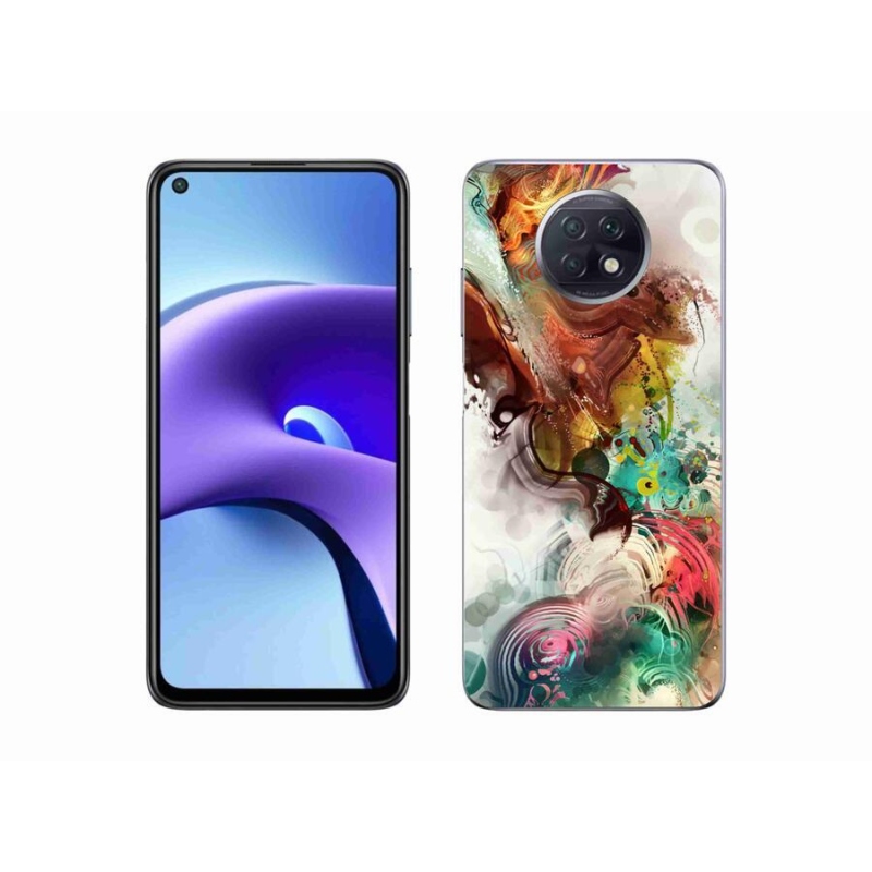 Gélový kryt mmCase na mobil Xiaomi Redmi Note 9T 5G - abstrakt 1