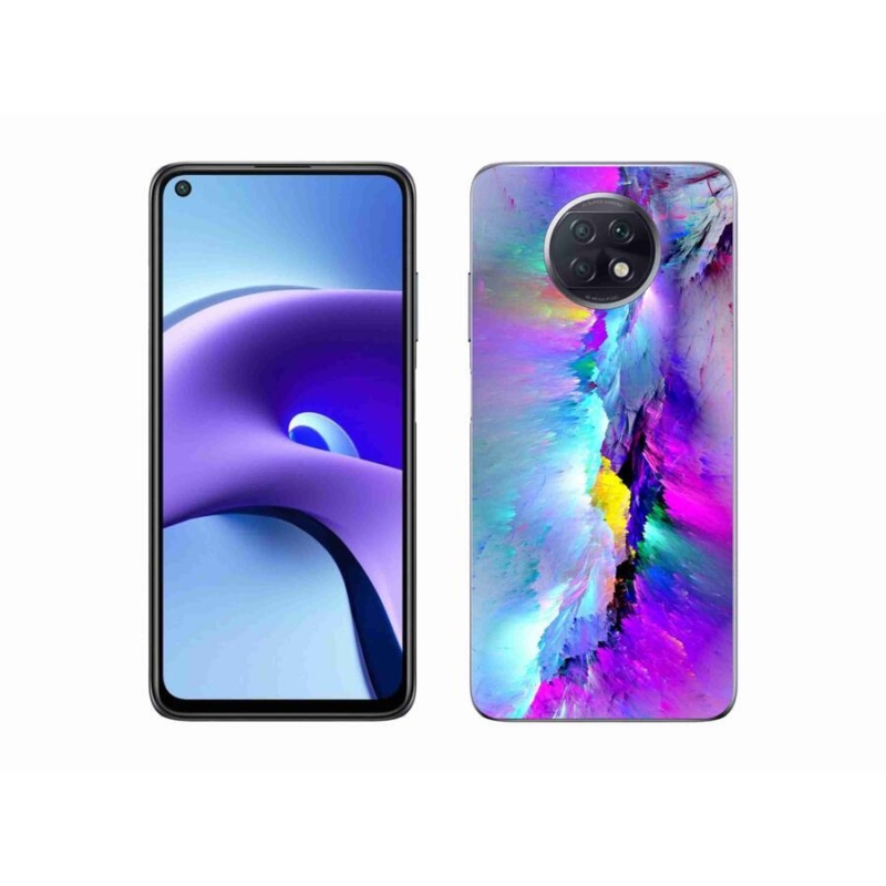 Gélový kryt mmCase na mobil Xiaomi Redmi Note 9T 5G - abstrakt