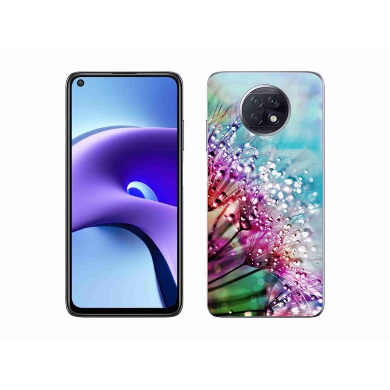 Gélový kryt mmCase na mobil Xiaomi Redmi Note 9T 5G - farebné kvety