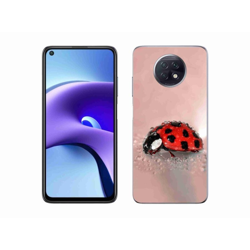 Gélový kryt mmCase na mobil Xiaomi Redmi Note 9T 5G - lienka