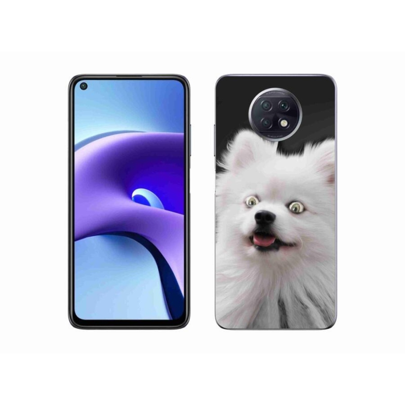 Gélový kryt mmCase na mobil Xiaomi Redmi Note 9T 5G - biely špic