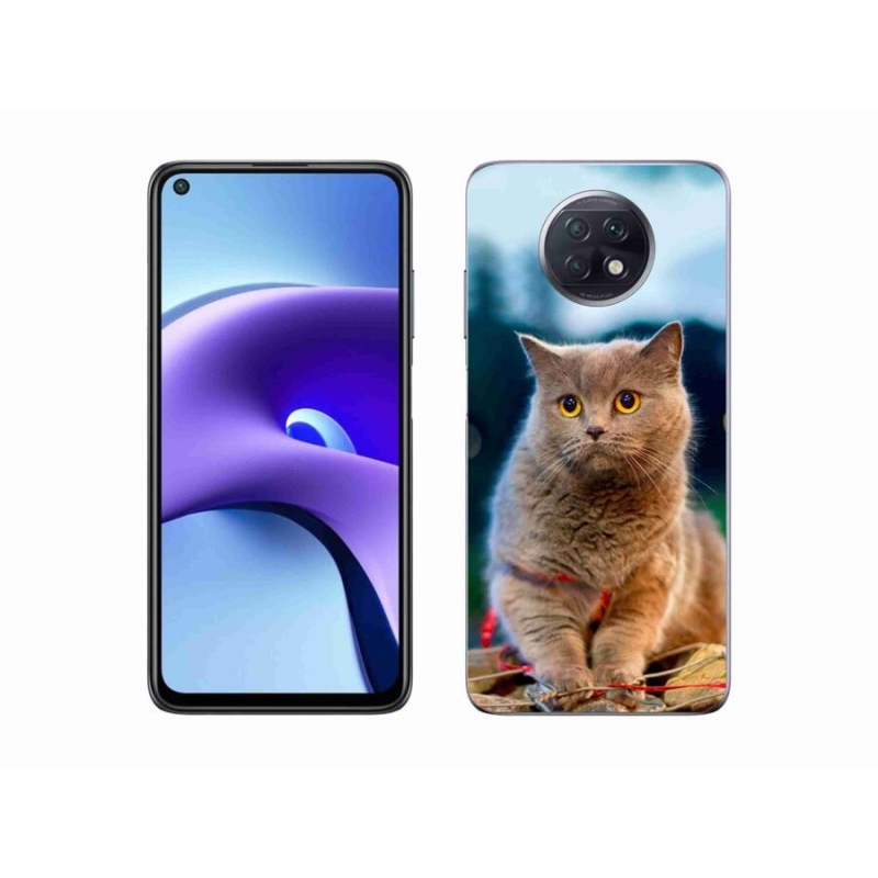 Gélový kryt mmCase na mobil Xiaomi Redmi Note 9T 5G - britská modrá 2