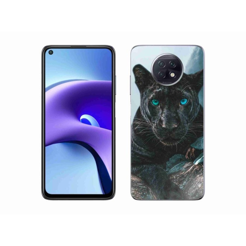 Gélový kryt mmCase na mobil Xiaomi Redmi Note 9T 5G - čierny panter