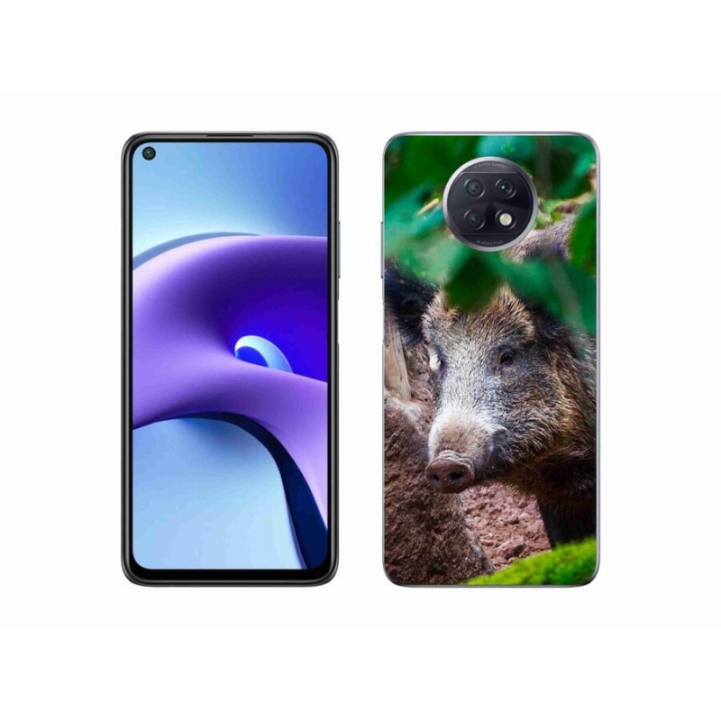 Gélový kryt mmCase na mobil Xiaomi Redmi Note 9T 5G - divoké prasa