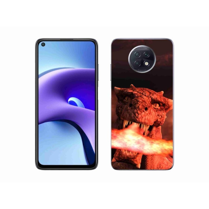 Gélový kryt mmCase na mobil Xiaomi Redmi Note 9T 5G - drak