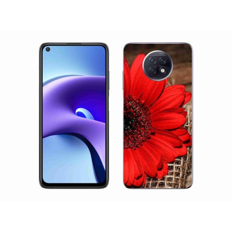 Gélový kryt mmCase na mobil Xiaomi Redmi Note 9T 5G - gerbera