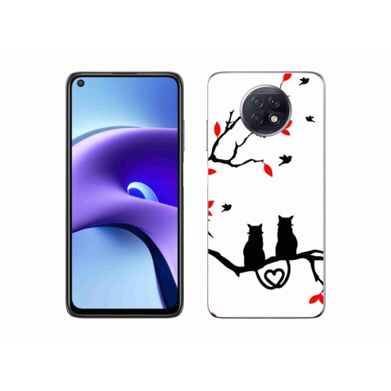 Gélový kryt mmCase na mobil Xiaomi Redmi Note 9T 5G - mačací láska