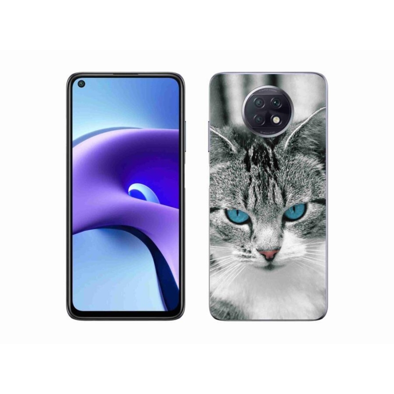 Gélový kryt mmCase na mobil Xiaomi Redmi Note 9T 5G - mačacie pohľad 1