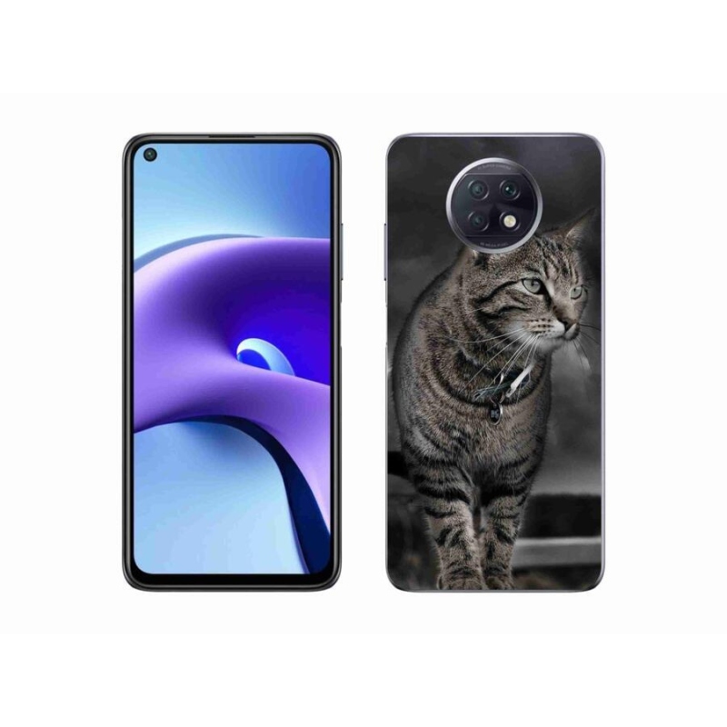 Gélový kryt mmCase na mobil Xiaomi Redmi Note 9T 5G - mačka