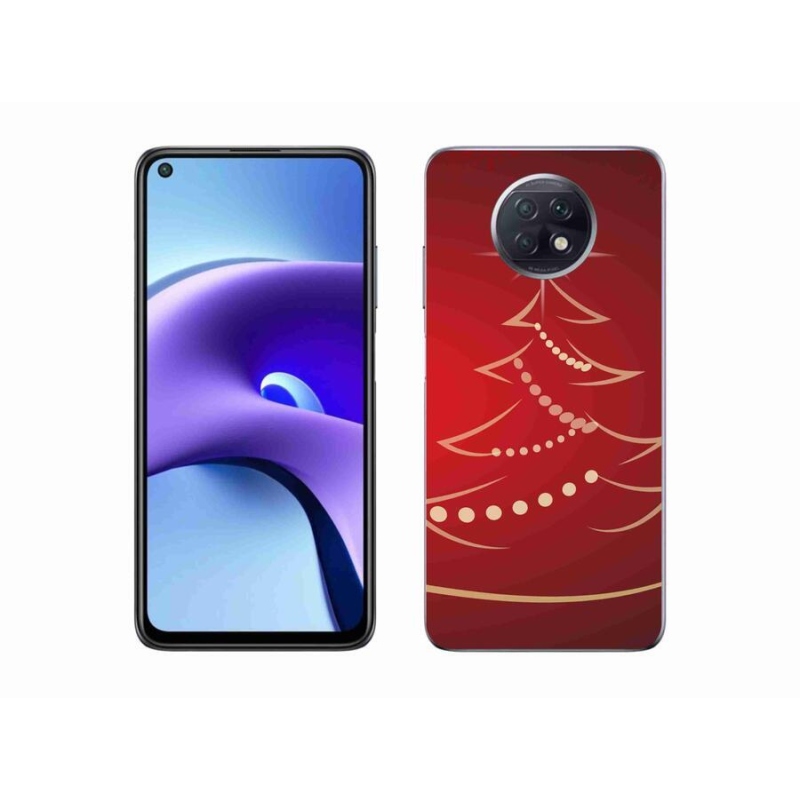 Gélový kryt mmCase na mobil Xiaomi Redmi Note 9T 5G - kreslený vianočný stromček