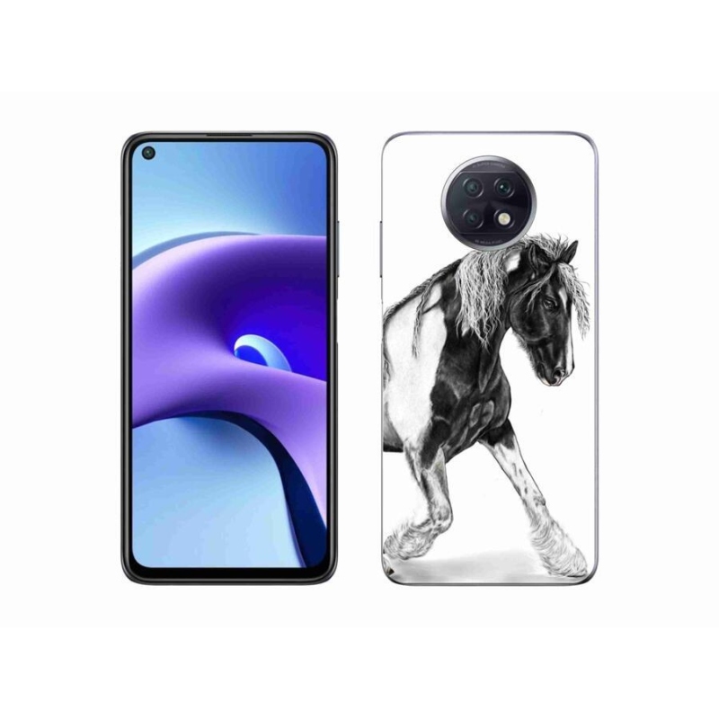 Gélový kryt mmCase na mobil Xiaomi Redmi Note 9T 5G - kôň