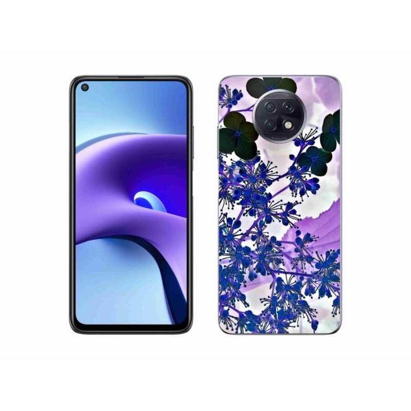 Gélový kryt mmCase na mobil Xiaomi Redmi Note 9T 5G - kvet hortenzie