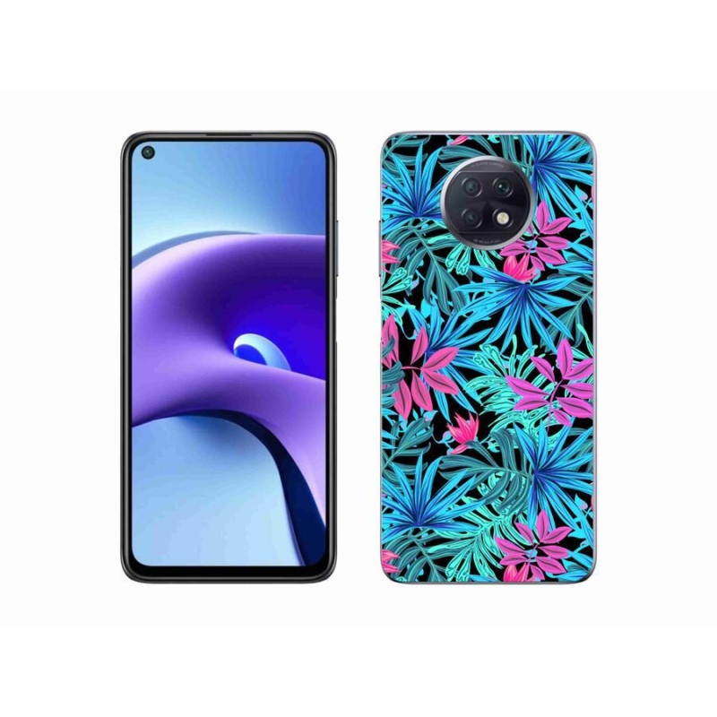 Gélový kryt mmCase na mobil Xiaomi Redmi Note 9T 5G - kvety 3